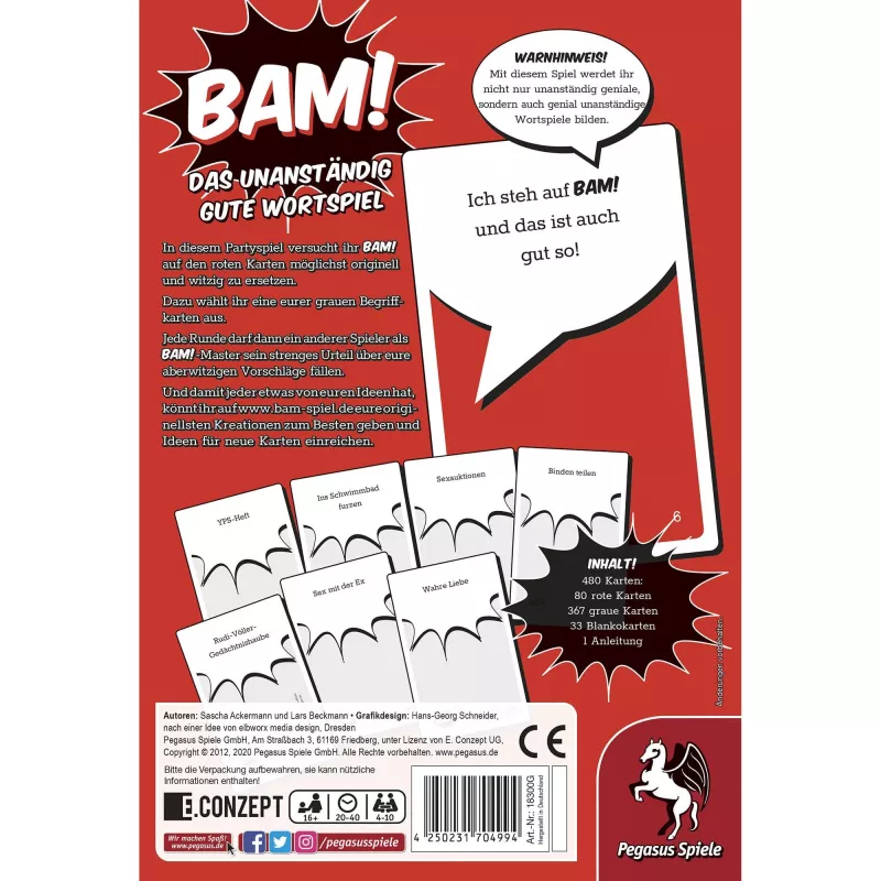 PEGASUS BAM! – itin geras žodžių žaidimas