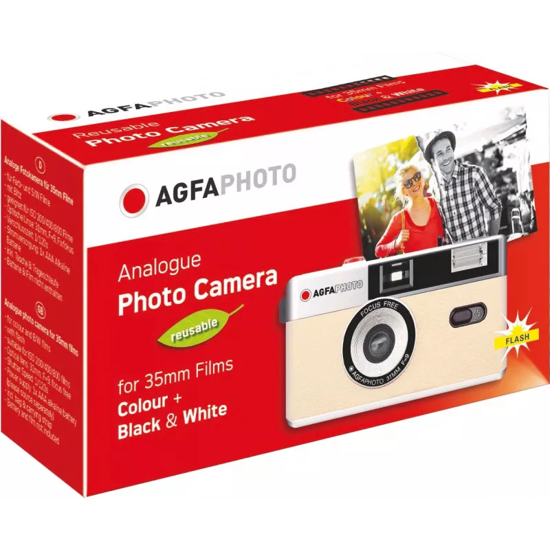 AGFAPHOTO Agfa Photo Reusable Camera 35mm Beige