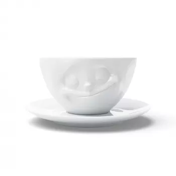 FIFTYEIGHT PRODUCTS FIFTYEIGHT Coffee Mug 200ml - Happy White
