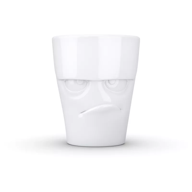 FIFTYEIGHT PRODUCTS FIFTYEIGHT Henkelbecher 350ml - Grumpy White