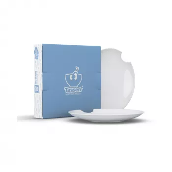 FIFTYEIGHT PRODUCTS FIFTYEIGHT 2 Deep Plates with Bite Ø 24 cm White