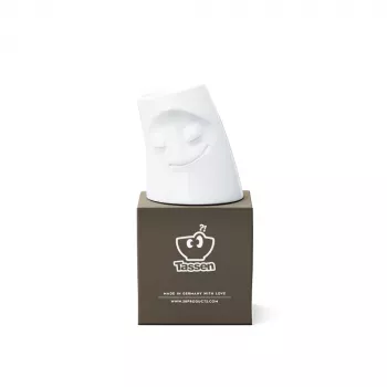 FIFTYEIGHT PRODUCTS FIFTYEIGHT Candle Snuggle CUDDLY Small Candle Holder White