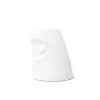 FIFTYEIGHT PRODUCTS FIFTYEIGHT Candle Snuggle CUDDLY Small Candle Holder White
