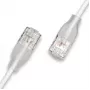 WANTEC Patch Cable UTP CAT6a eGlow d=2,8mm 0,30m White (7402)