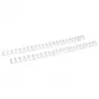 LMG Signaltechnologie 100 „Twin Loop“ vielinio įrišimo nugarėlė balta 6,4 mm 30 lapų