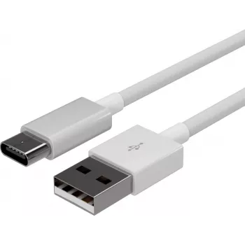 ShiverPeaks Flexline USB Charging & Sync Cable, USB-A to USB-C, 2.0, ABS, White, 1,0m (FL31-13041)