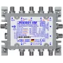 Jultec JRS0501-8M 8 krypčių multiswitch su 4 SAT ir 1 antžeminės televizijos įėjimais