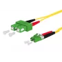 METZ CONNECT OpDAT Patch Cable SC-D APC/LC-D APC OS2 1,0 m – vienmodis šviesolaidinis kabelis