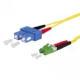 METZ CONNECT OpDAT SC-D/LC-D APC OS2 2,0 m jungiamasis laidas