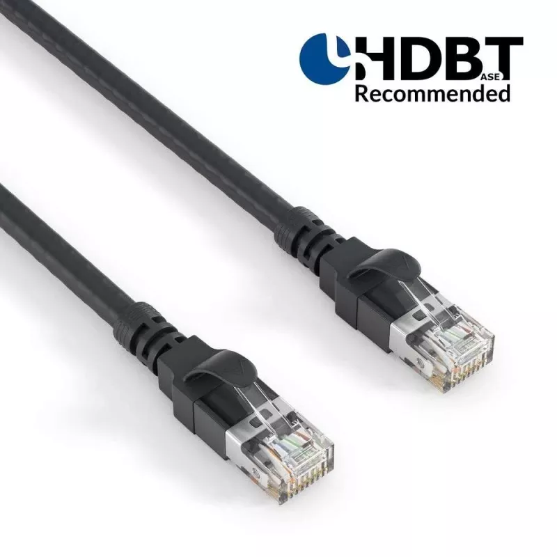PureLink AVIT Media Series CAT 6a SFTP Patch Cable RJ-45 (M) to RJ-45 (M) 25 m Black LSZH
