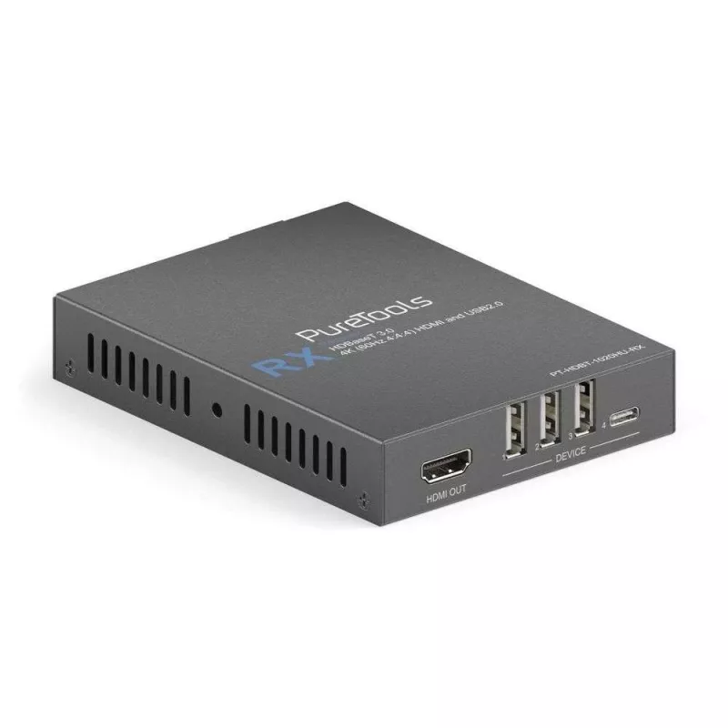 PureLink HDBaseT HDMI ir USB 2.0 imtuvas - 3.0 - 4K 60Hz 4:4:4 USB 2 - skaitmeniniai/duomenų - skaitmeniniai/vaizdo signalai