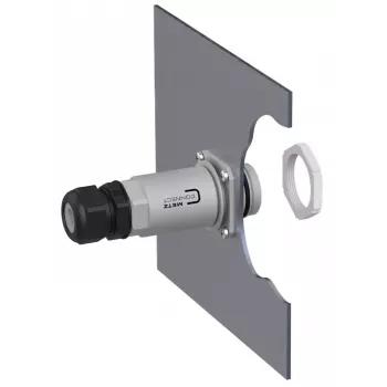 METZ CONNECT MCO IP69k Apsauginis Korpuso Rinkinys Lauko Aplikacijoms, Sienos/Korpuso Pravedimui, 14040100-E