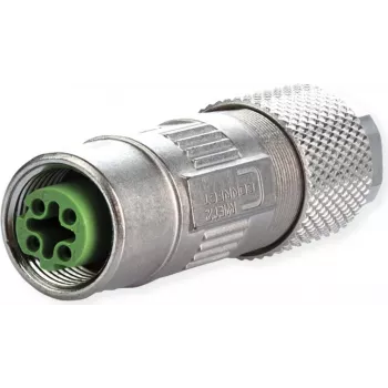 METZ CONNECT M12 lizdas D-koduotas IP67 montuojamas vietoje (MMF881A115)