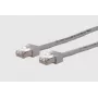 METZ CONNECT Patch Cable Cat.6 Ultraflex500 VoIP AWG 26 10,0 m Grey