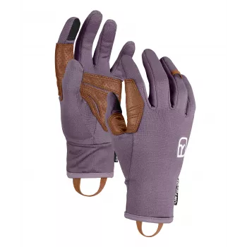 Ortovox Fleece Light Women's Gloves wild berry