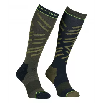 Ortovox Ski Tour Long Socks - Dark Wild Herbs
