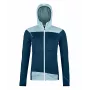 Ortovox Fleece Light Hoody Women's - Deep Ocean
