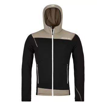 Ortovox Hoodie Fleece Light - Black Raven