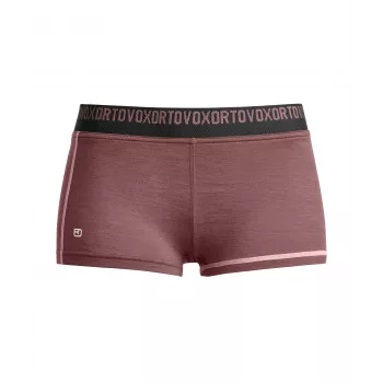 Ortovox 185 Rock'N'Wool Hot Pants Thermal Boxer Briefs Women's - Chestnut, Size M