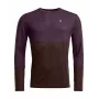 Ortovox 185 Rock N Wool Long Sleeve - Dark Wild Berry, Size M