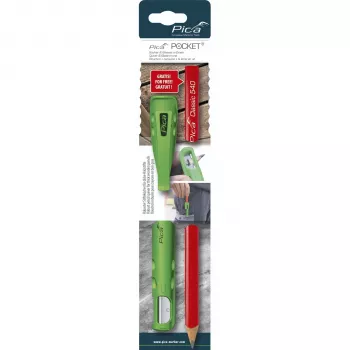 Pica Pocket su 1 dailidės pieštuku 24 cm