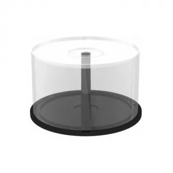 MEDIARANGE BOX42 Diskų verpstės dėklas – 50 diskų – Skaidrus – Plastikinis – 120 mm – 1 vnt.