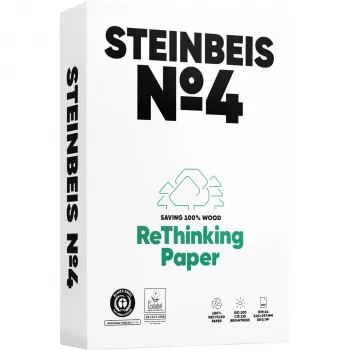 Steinbeis No. 4 Recycled Paper A4 80 g/m² 500 Sheets ISO 100