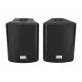 celexon 525-B aktyvių dvipusių garsiakalbių rinkinys, 2 x 30 W RMS, su sieniniais laikikliais, juodos spalvos (1000003398)