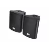 celexon 525-B aktyvių dvipusių garsiakalbių rinkinys, 2 x 30 W RMS, su sieniniais laikikliais, juodos spalvos (1000003398)