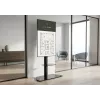 celexon Professional Adjust-3270MP Portrait Mobile Display Stand Trolley 32-70 col. ekranams, anoduotas aliuminis, matinis stiklas, juoda