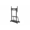 Celexon Economy 55110MP Mobilus televizoriaus stovas plokščiaekraniams, dažytas plienas, matinė juoda, ekrano dydis 139,7-279,4 cm (55-110 inch)