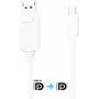 Purelink iSeries DisplayPort–Mini DisplayPort kabelis 1,5 m baltas su fiksatoriumi (IS1100-015)