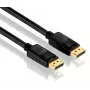 PureLink PureInstall DisplayPort kabelis 7,5 m – DisplayPort 1.2, 4K 60 Hz, auksuoti kontaktai, juodas