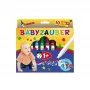 Malinos 300011 Babyzauber Modeling Clay rinkinys – 10 įvairiaspalvių lazdelės, 5 mm, nedžiūstantis, CE sertifikuotas