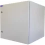RESISTER 19 colių tinklo spinta Pro Aktiv – apsaugos klasė IP54/IP55 – vientisos plieninės durys – 12U – plotis × gylis 600×600 mm – aktyvus ventiliatorius – filtras – šviesiai pilka (99RRA19WV126MG)