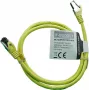 IT-BUDGET Full Copper Premium Patch Cable - Flex AWG 26 - Cat.8.1 - 2000 MHz - Halogen-Free - PoE+ - 40 Gbit - Yellow - 1,5 m