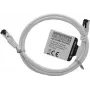 IT-BUDGET Full Copper Premium Patch Cable - Flex AWG 26 - Cat.8.1 - 2000 MHz - Halogen-Free - PoE+ - 40 Gbit - White - 1,5 m (90ITBFLEX81PK15W)