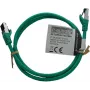 IT-BUDGET Full Copper Premium Patch Cable - Flex AWG 26 - Cat.8.1 - 2000 MHz - Halogen-Free - PoE+ - 40 Gbit - Žalia - 1,5 m