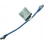 IT-BUDGET Full Copper Premium Patch Cable - Flex AWG 26 - Cat.8.1 - 2000 MHz - Halogen-Free - PoE+ - 40 Gbit - Blue - 0,25 m