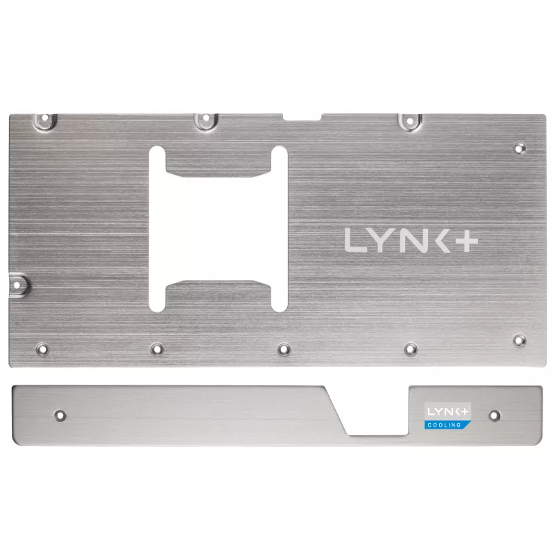 LYNK+ 5090 Plate Kit Zotac Silver – GPU galinė plokštė RTX 5090 modifikavimui
