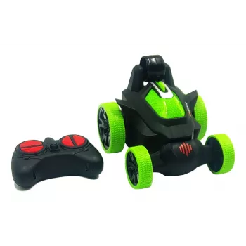 Mad Monkey RC Stunt Car 2,4 GHz 360° Flips Green/Black