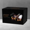 Thumbs Up Mad Monkey Diamond Whiskey Glass Set 2-Piece Transparent 300 ml