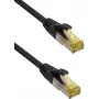 IT-BUDGET Full Copper Premium Patch Cable - Super Flex TPE - Cat.6A - su Cat.7 žaliava - 600 MHz - Halogen-free - PoE+ - 10GBit - Juoda - 0,50 m