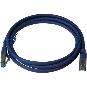 IT-BUDGET Premium Patch Cable Cat.6A S/FTP LSZH 1,5m Blue