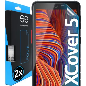 smart.engineered 2x3D Screen Protector, skirta Samsung Galaxy Xcover 5, skaidri (2 vnt.)