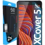 smart.engineered 2x3D Screen Protector, skirta Samsung Galaxy Xcover 5, skaidri (2 vnt.)