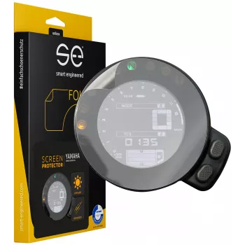 smart.engineered SE-DCP-2-0102-0072-1-M Apsauginė plėvelė prietaisų skydeliui, skirta Yamaha XSR900 / XSR700 2015+ - Skaidri - 2 vnt.