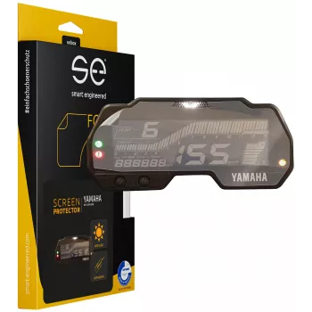 smart.engineered SE-DCP-2-0102-0075-1-M Apsauginė plėvelė motociklo vienspalviams ekranams – permatoma, 2 vnt. pakuotė