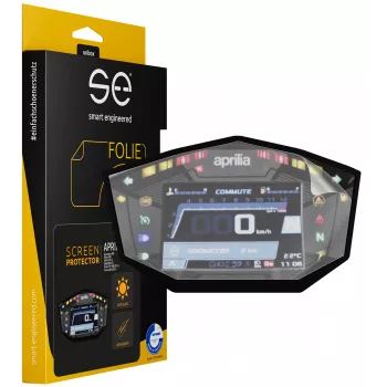 smart.engineered SE-DCP-2-0102-0117-1-M Motociklo ekrano apsauginė plėvelė, skaidri, 2 vnt.