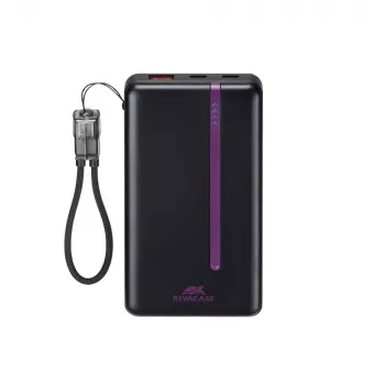 RIVACASE VA2311 Power Bank 10000 mAh 22,5W Black
